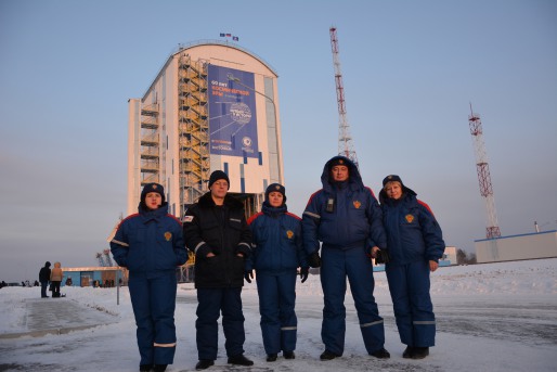 Благодарность руководителя ФМБА России участникам второго запуска с космодрома «Восточный»