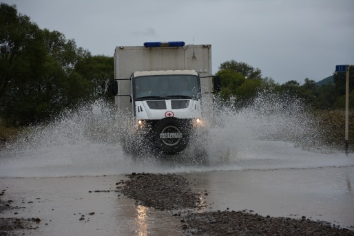 Мобильный отряд ДВОМЦ завершил работу по ликвидации медико-санитарных последствий наводнения в Приморье