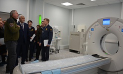 Руководитель ФМБА России и генеральный директор ГК «Роскосмос» посетили поликлинику МСЧ космодрома «Восточный» и подписали соглашение о сотрудничестве